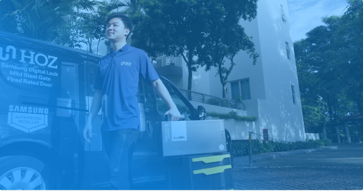 Hoz delivering Smart Lock